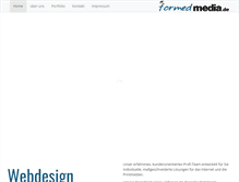 Tablet Screenshot of formed-media.de